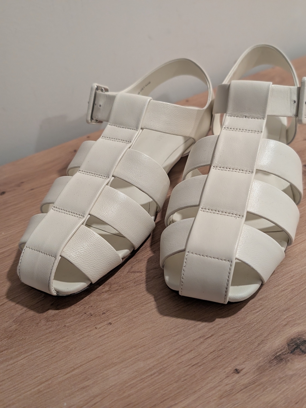 Everlane Day White Fisherman Sandals - Picture 2 of 5
